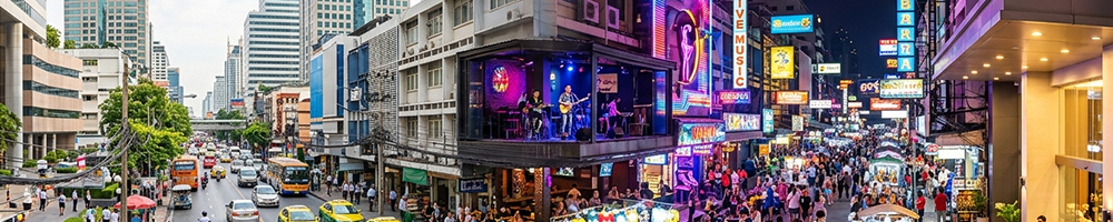 Patpong night market, Silom